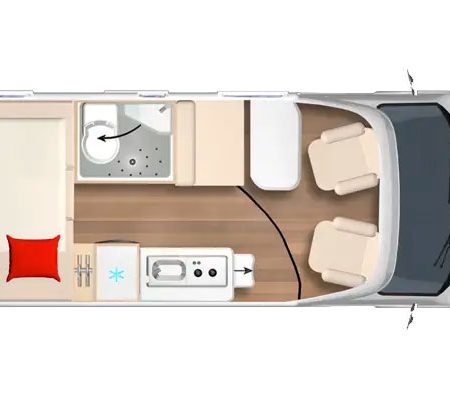 Bürstner Eliseo C602 (plànol)