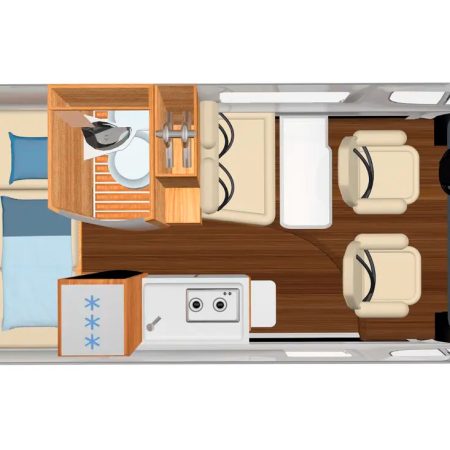 Hymer Free 600 Campus (plànol)